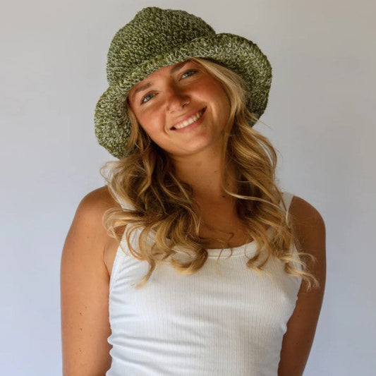 Peggie Bucket Hat - Aloe