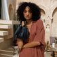 Vera Mina Crossbody Bag - Chocolate