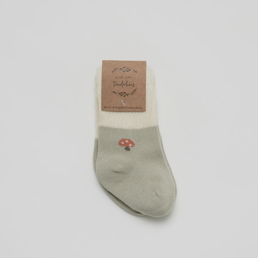 Mushroom Socks 2 Set