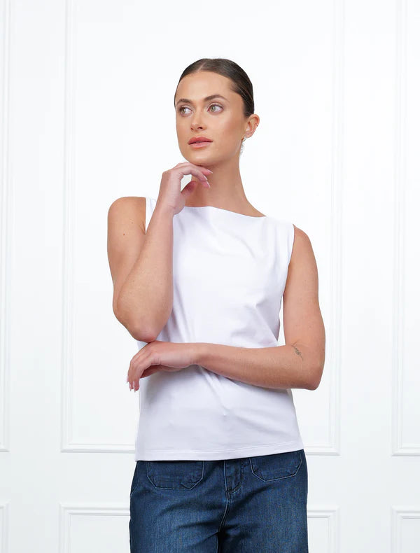 Shell Top - White