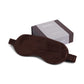Silk Eye Mask - Cocoa