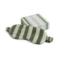 Silk Eye Mask - Wasabi Stripes
