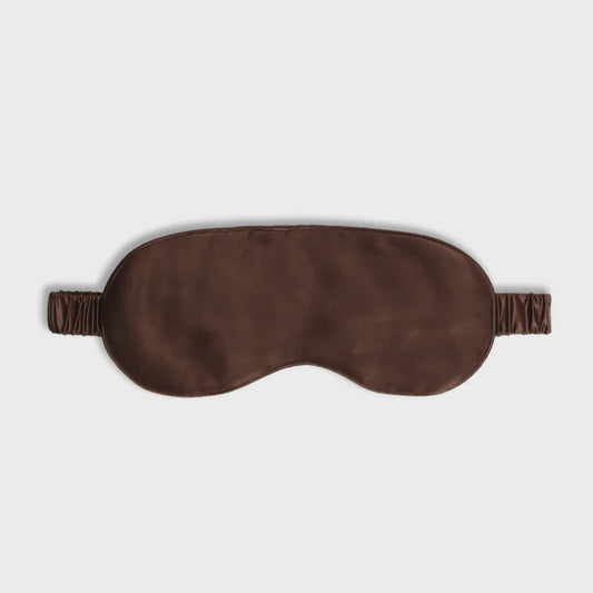 Silk Eye Mask - Cocoa