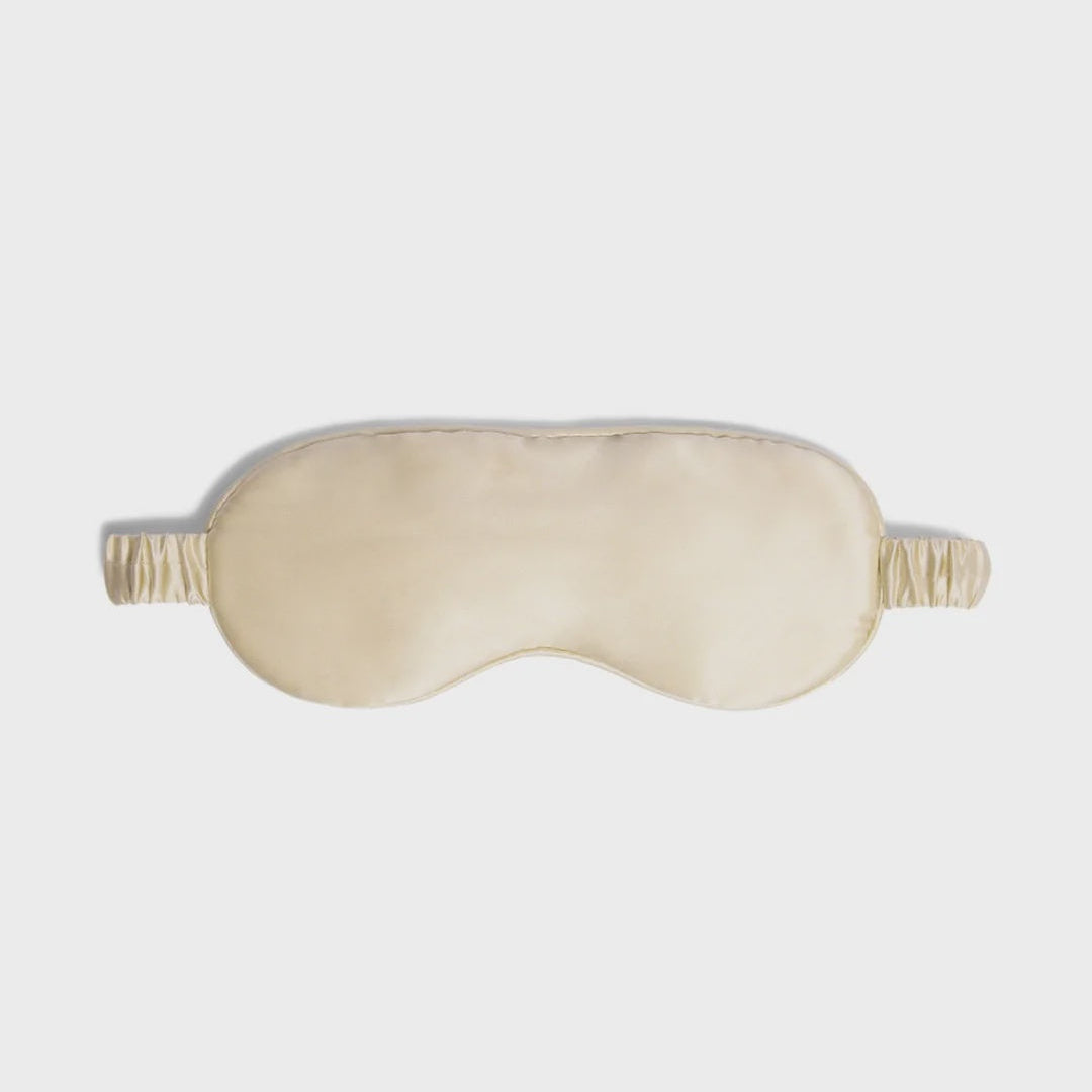 Silk Eye Mask - Coconut