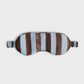Silk Eye Mask - Iced Chocolate Stripes