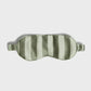 Silk Eye Mask - Wasabi Stripes