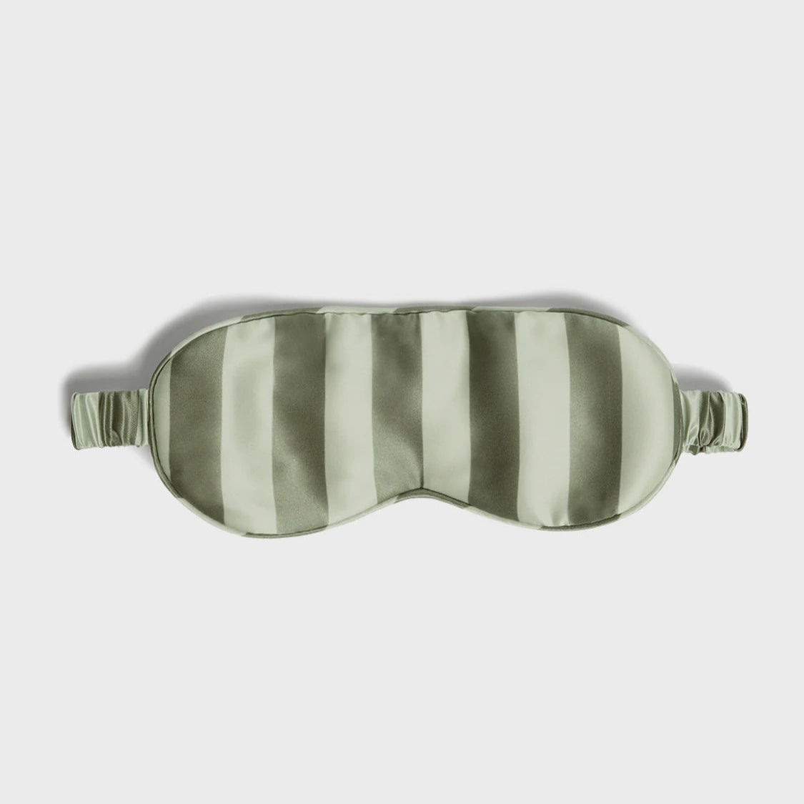 Silk Eye Mask - Wasabi Stripes