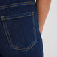 Zoey Indigo Petite High Rise Wide Leg Pocket Jean