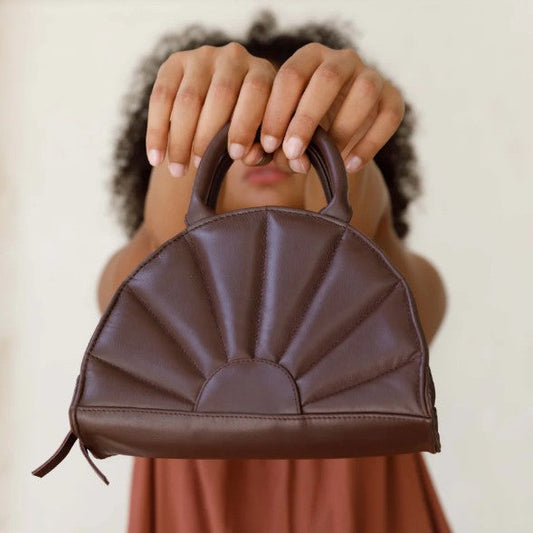 Soleil Mini Tote - Textured Noir