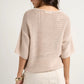 Sunrise String Crochet Knit Top