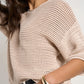 Sunrise String Crochet Knit Top