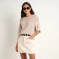 Sunrise String Crochet Knit Top