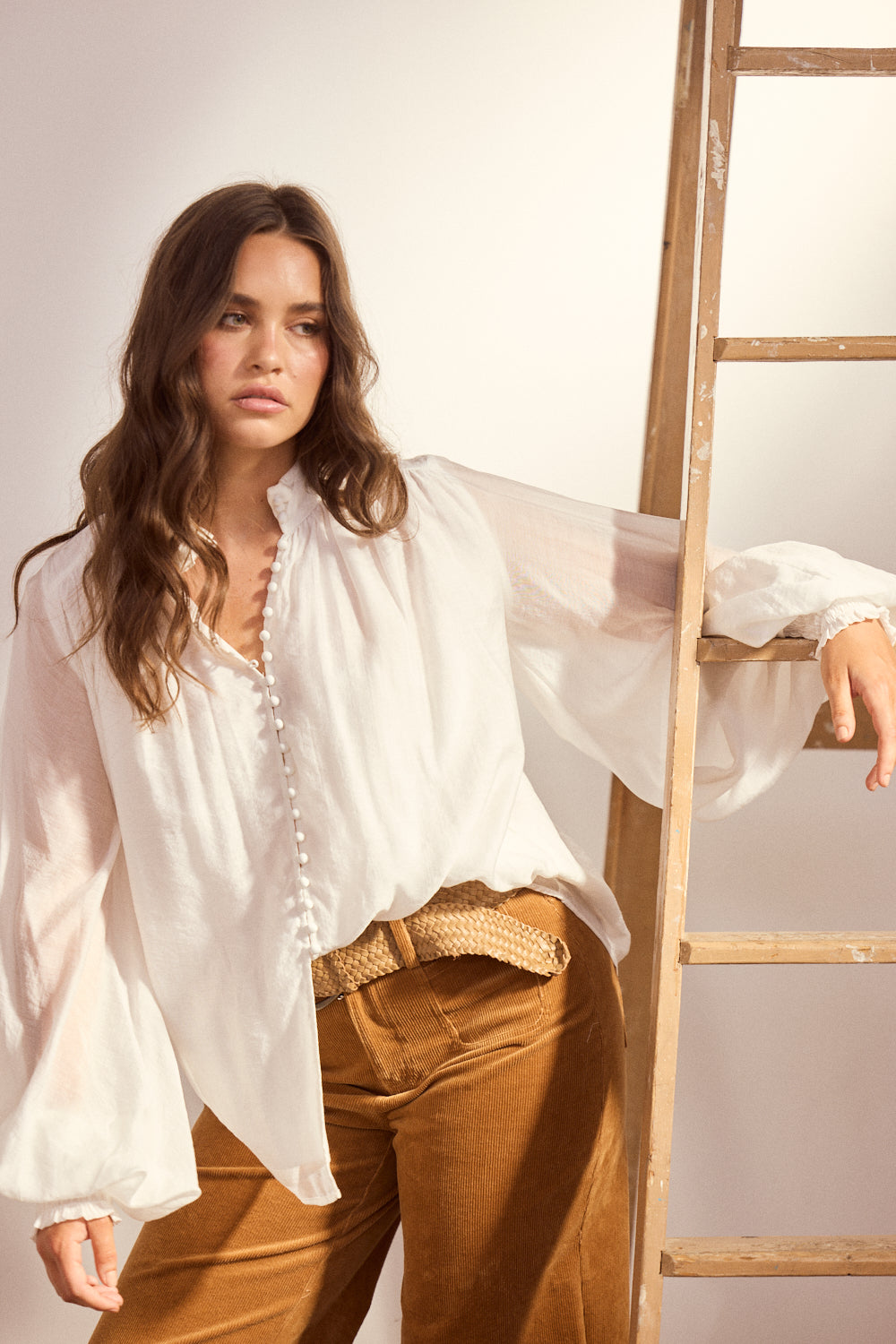 Sylva Blouse - Off White