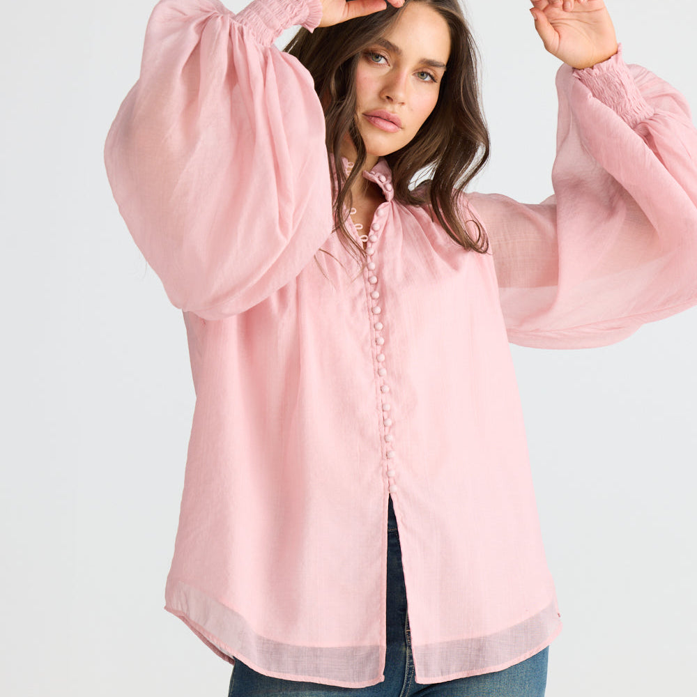 Sylva Blouse - Pink