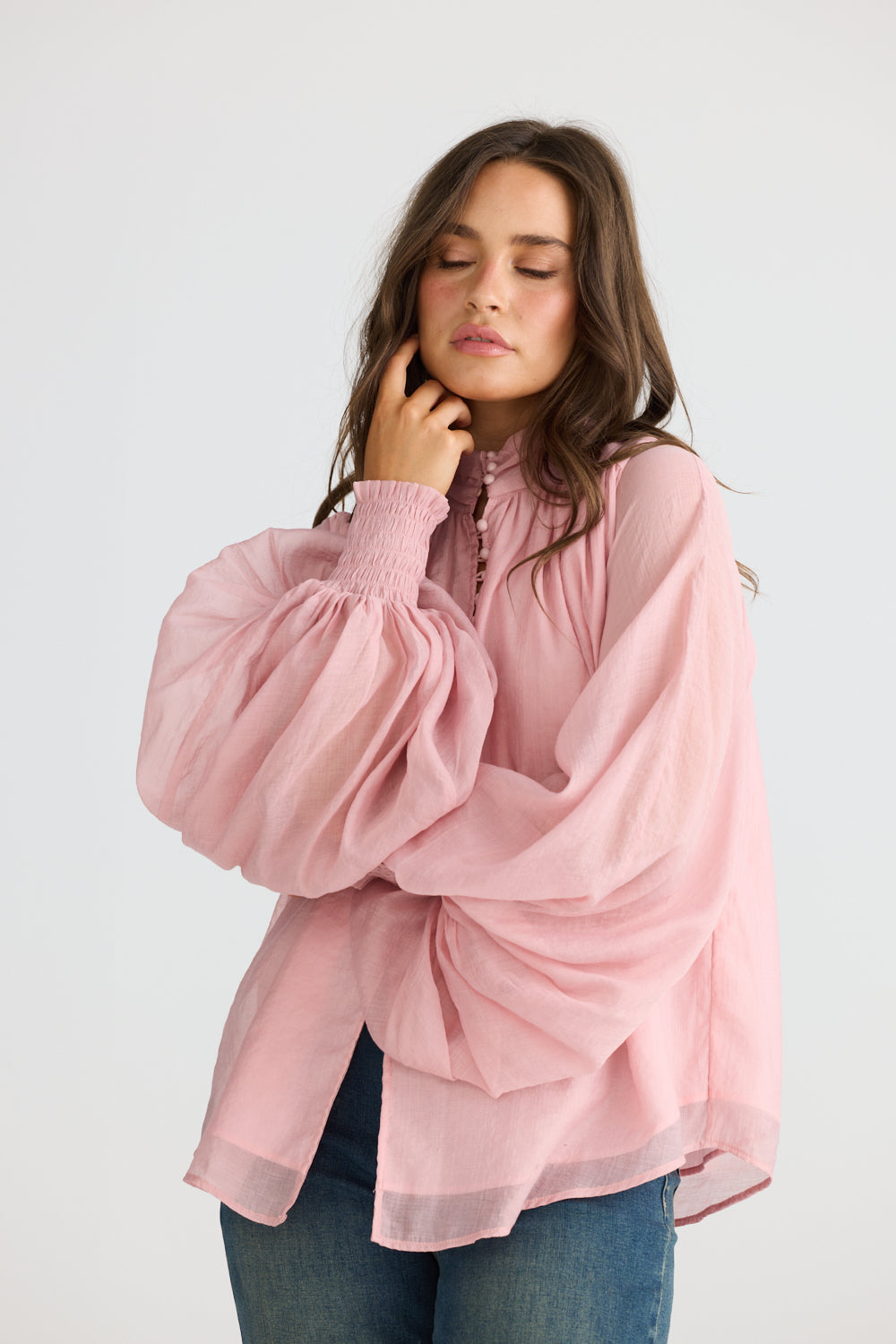 Sylva Blouse - Pink