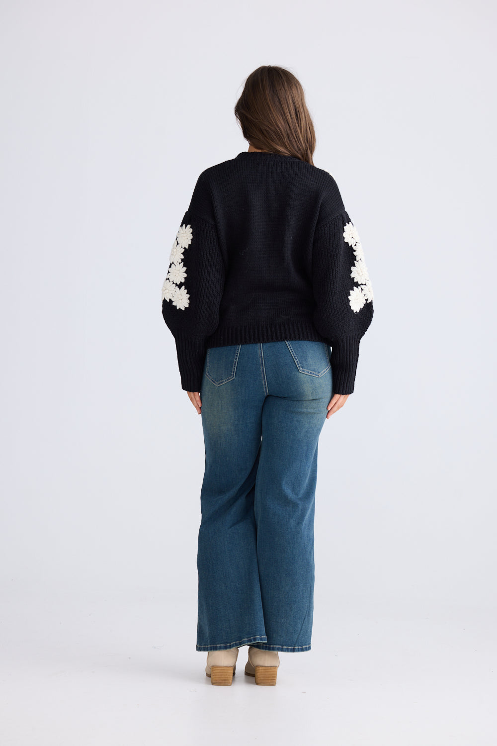 Flower Child Knit - Black