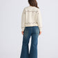 Boot Jive Knit - Cream with Chocolate