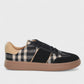 Tag - Black Suede Black Tan Burbs Check