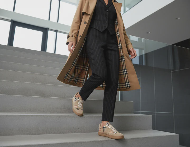 Tag - Camel Suede Burbs Check