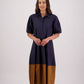 Tamsin Dress / Ink & Tan