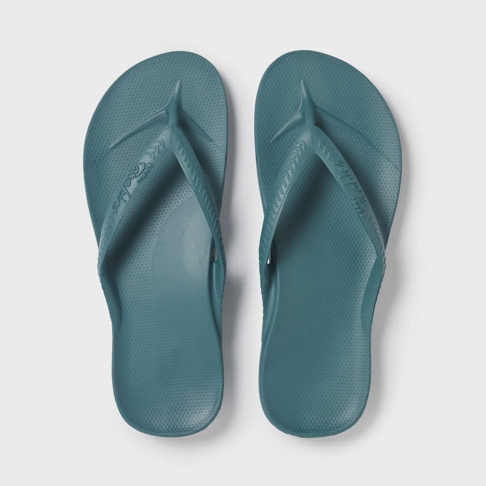 Arch Support Jandals - Teal