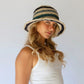 Peggie Bucket Hat - Tide Stripe