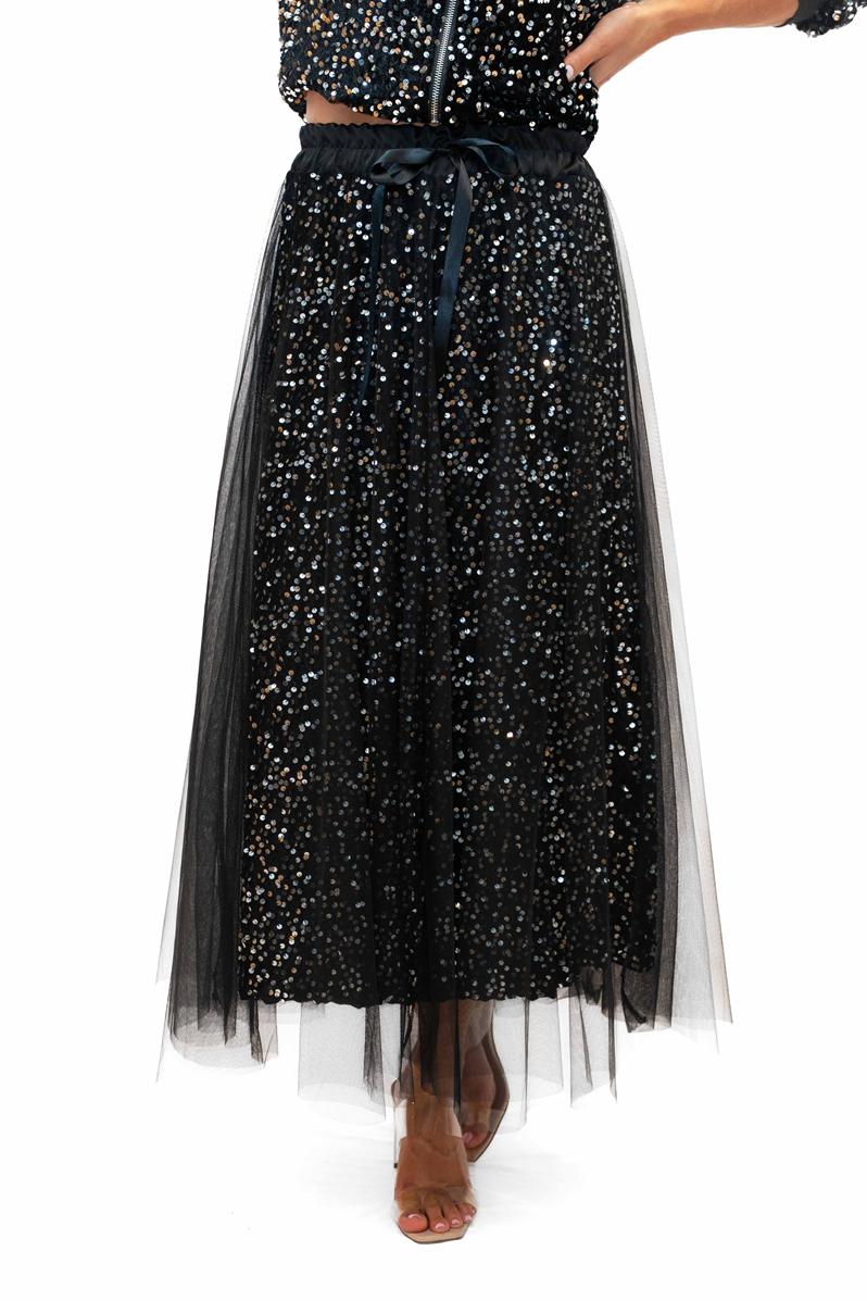 Trinny Sequinned Skirt