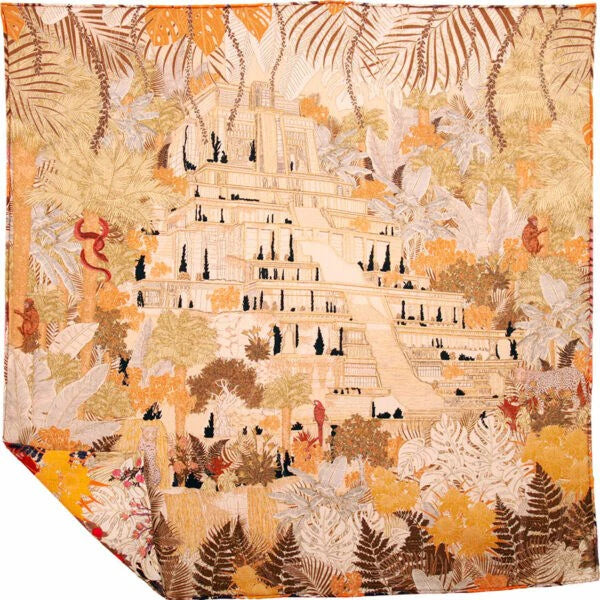 Wool & Silk Scarf 70x70