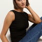 Untamed Lace Sleeveless Boatneck Top