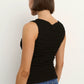 Untamed Lace Sleeveless Boatneck Top