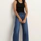 Varsity Barrel Jeans - Deep Blue