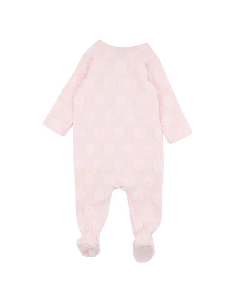 Organic Jacquard LS Onesie