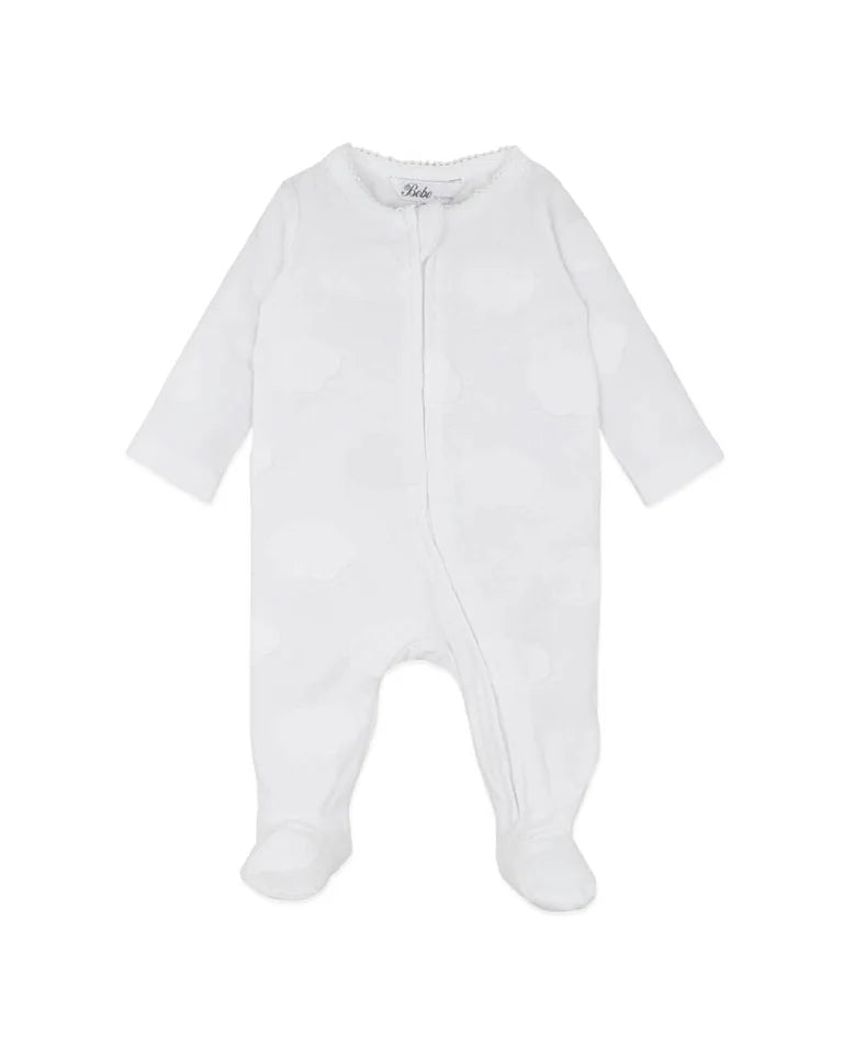 Organic Jacquard LS Onesie