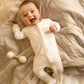 Organic Jacquard LS Onesie