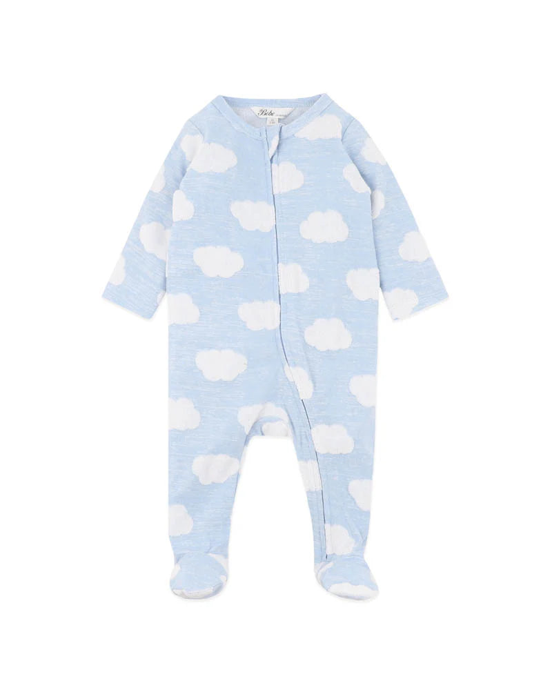 Organic Jacquard LS Onesie