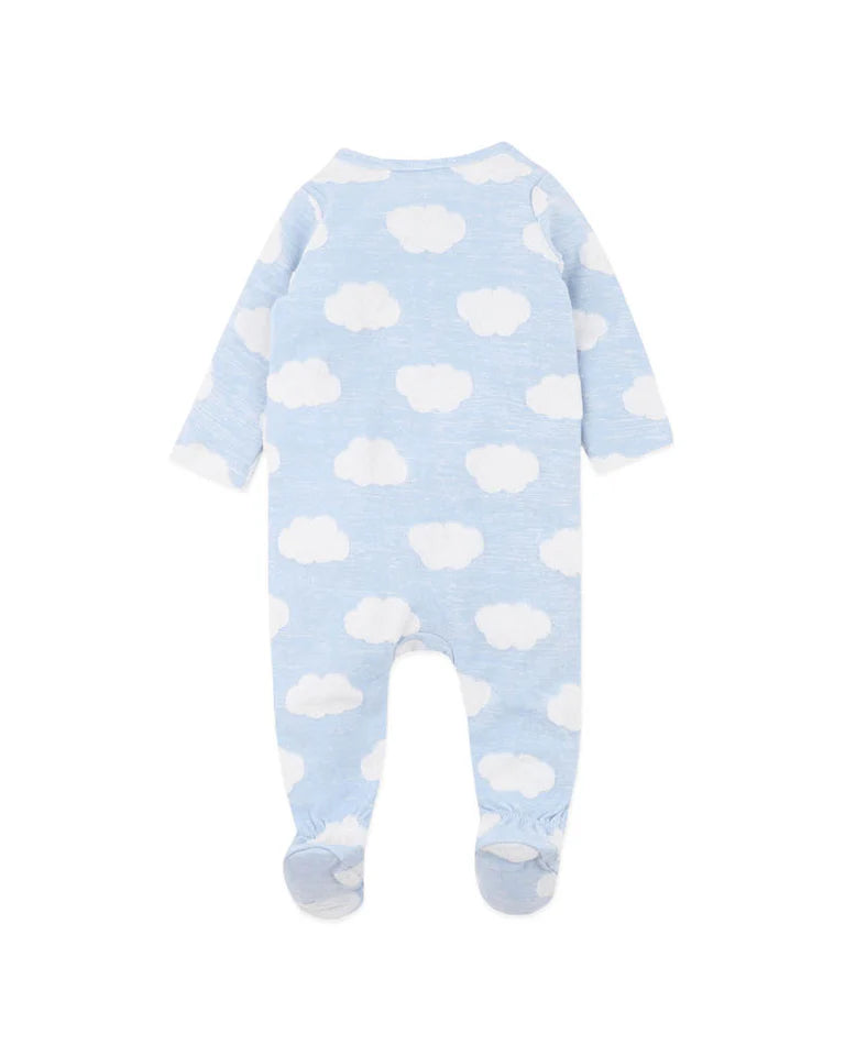 Organic Jacquard LS Onesie