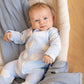 Organic Jacquard LS Onesie