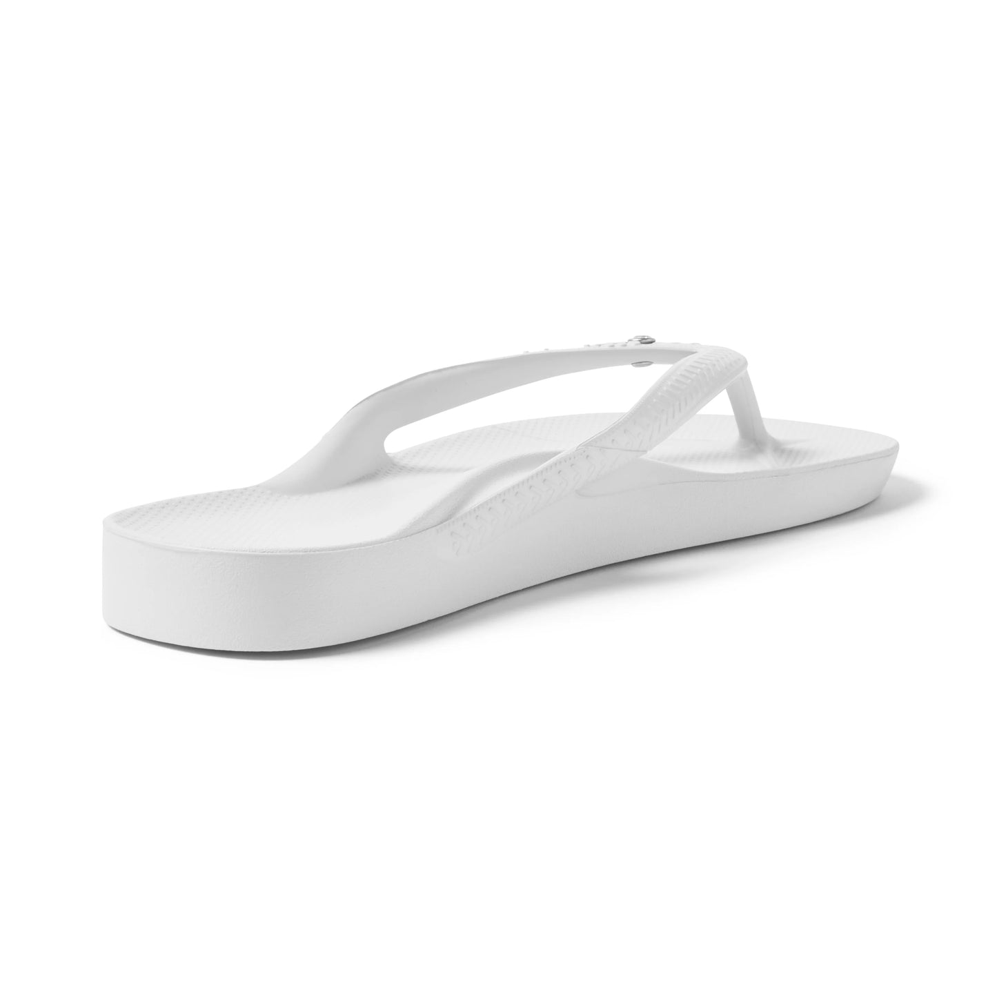 Arch Support Jandals - Crystal White