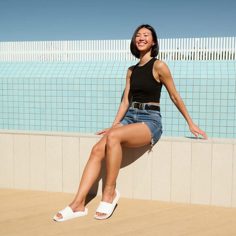 Arch Support Slides - White