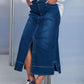 Whitney Washed Denim Skirt