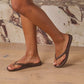 Arch Support Jandals - Brown