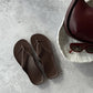 Arch Support Jandals - Brown