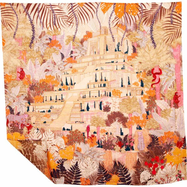 Wool & Silk Scarf 70x70