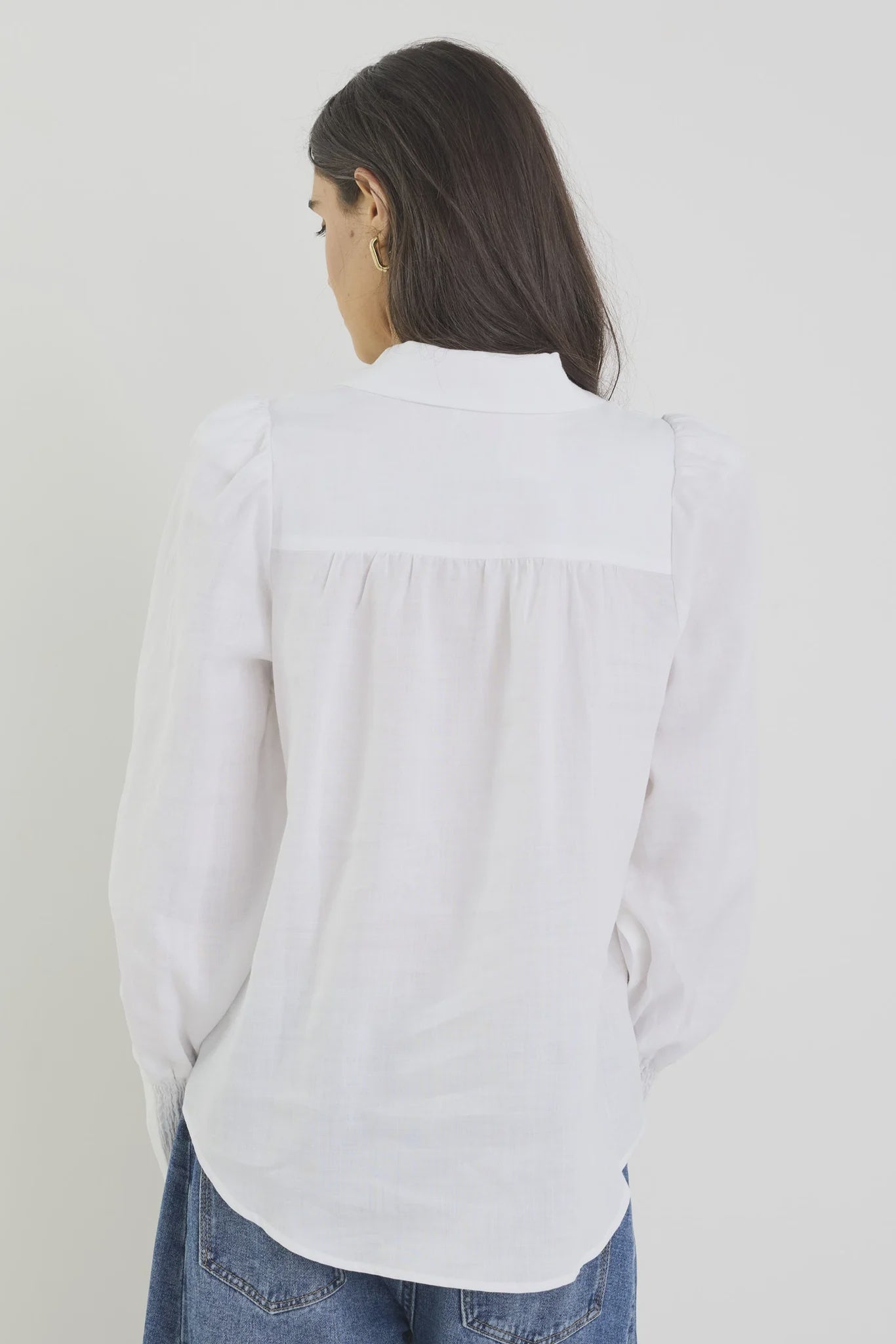 Zinnia Lace Trim Shirt