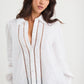 Zinnia Lace Trim Shirt