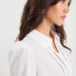 Zinnia Lace Trim Shirt