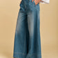 Zoe Pale Wash Palazzo Jean