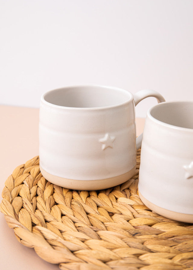 Mikasa Farmhouse Star Stoneware Mug