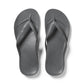 Arch Support Jandals - Charcoal