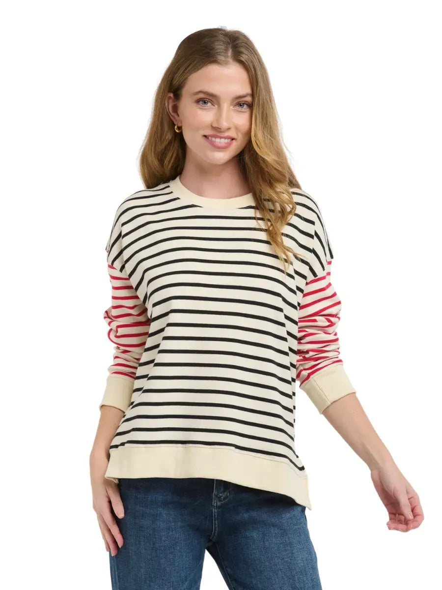 Aspen Stripe Sweater